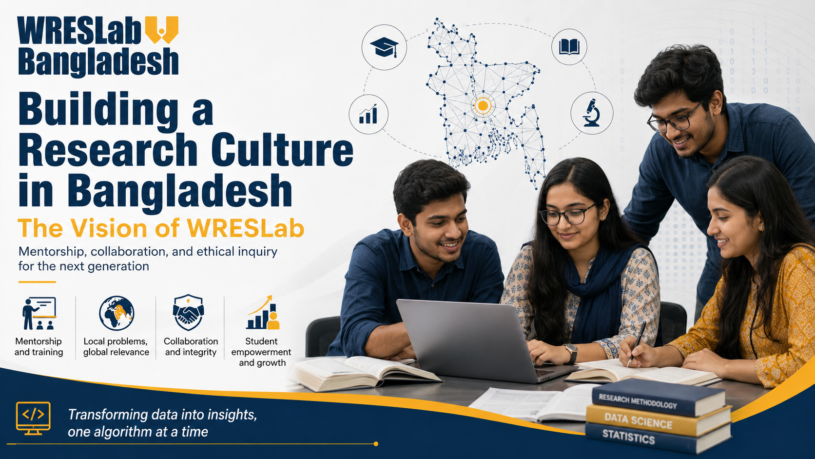 Building a Research Culture in Bangladesh: The Vision of WRESLab